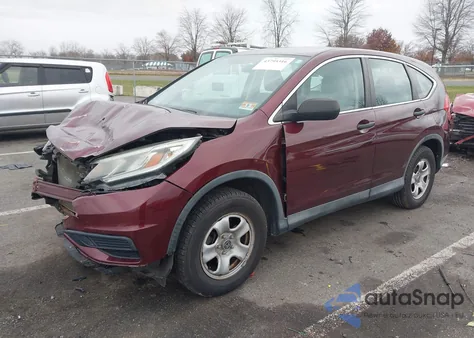 2015 Honda Cr-V Lx из США, поврежденный, VIN 2HKRM3H38FH553048